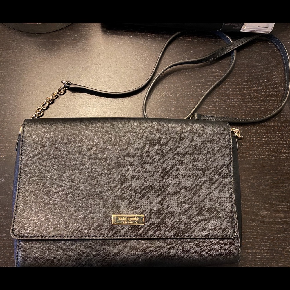 Kate Spade ♠️ Black Clutch
